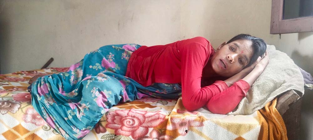 द्वन्द्वपीडित बिस वर्षदेखि ओछ्यानमै