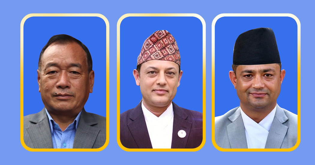 मन्त्रिपरिषद्को पुनर्गठन   : तीन मन्त्रीको शपथ ग्रहण हुँदै