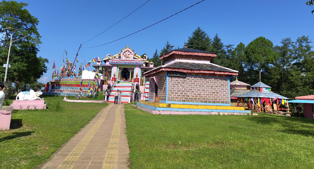 ‘माणौ’ मासेर सिमेन्टका मन्दिर निर्माण