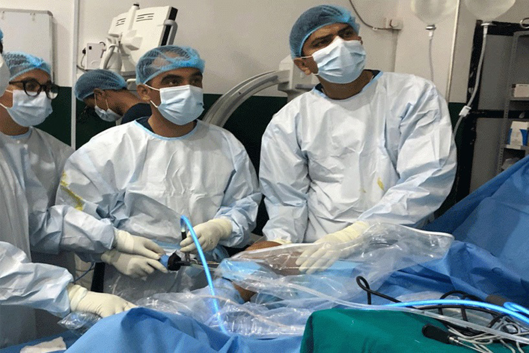 गेटा अस्पतालमा पहिलो पटक दूरबिन प्रविधिबाट घुँडाको सफल शल्यक्रिया