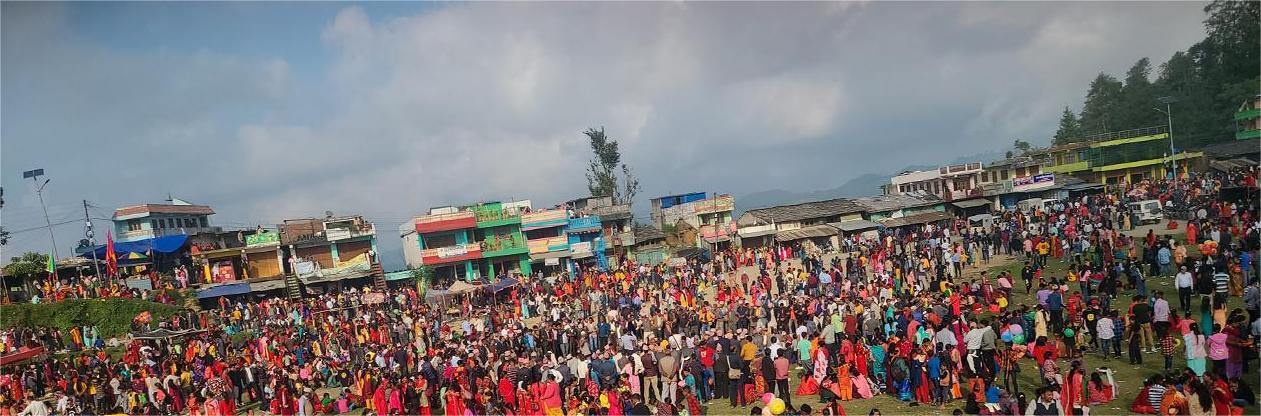 बैतडीको निङ्गलाशैनी भगवती मन्दिरमा जात्रा शुरु