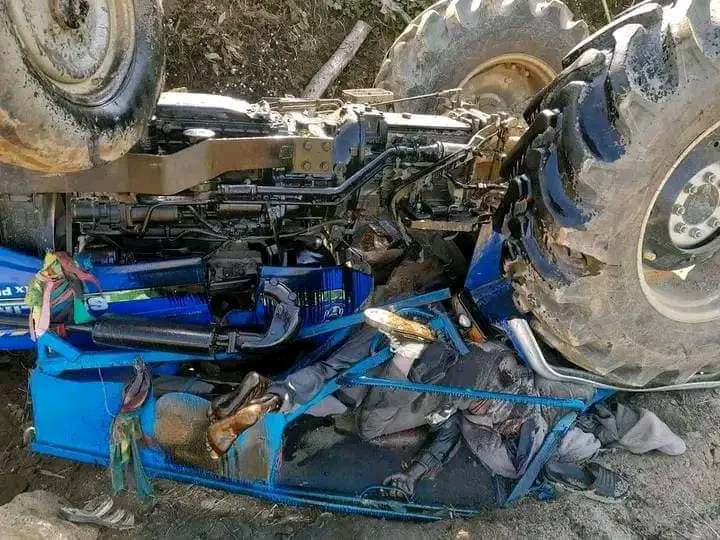 अछाममा ट्याक्टर दुर्घटना, पाँच जनाको मृत्यु