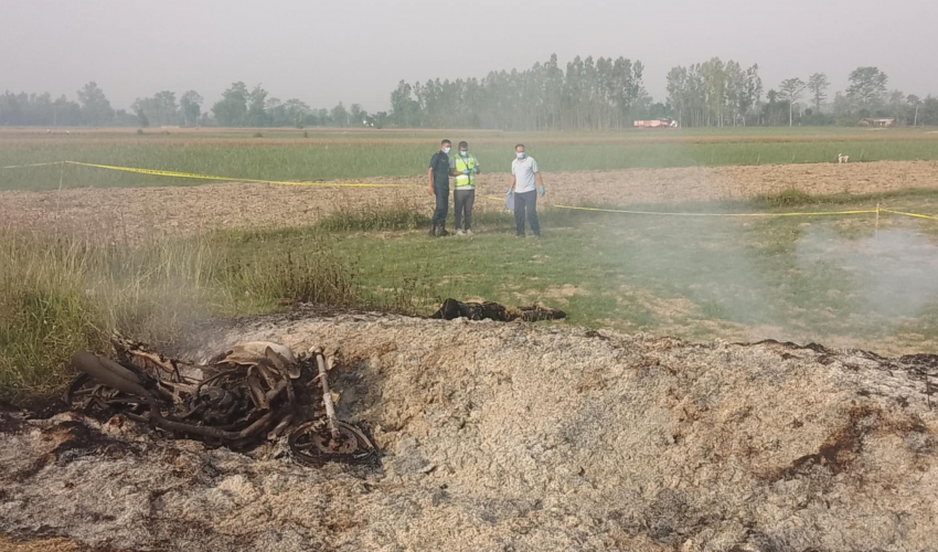 कञ्चनपुरमा जलेको अवस्थामा फेला परेको शवको पहिचान खुल्यो