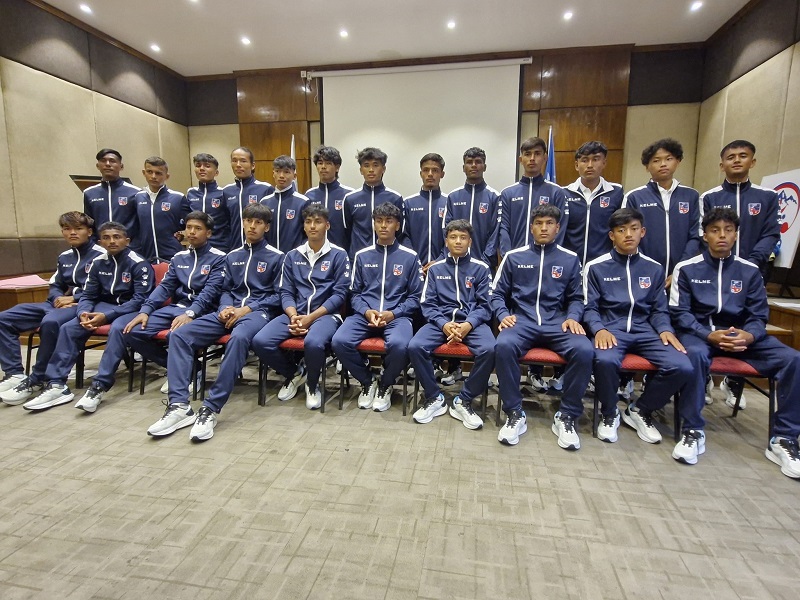 साफ १७ वर्षमूनीको च्याम्पियनसिप खेल्न नेपाली टोली आज श्रीलङ्का जाँदै