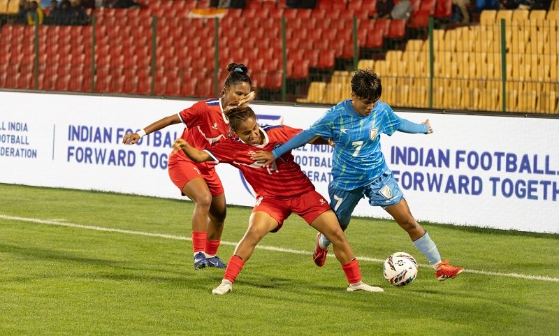 त्रिदेशीय फुटबलमा नेपालको शानदार जित, भारत २-१ ले पराजित