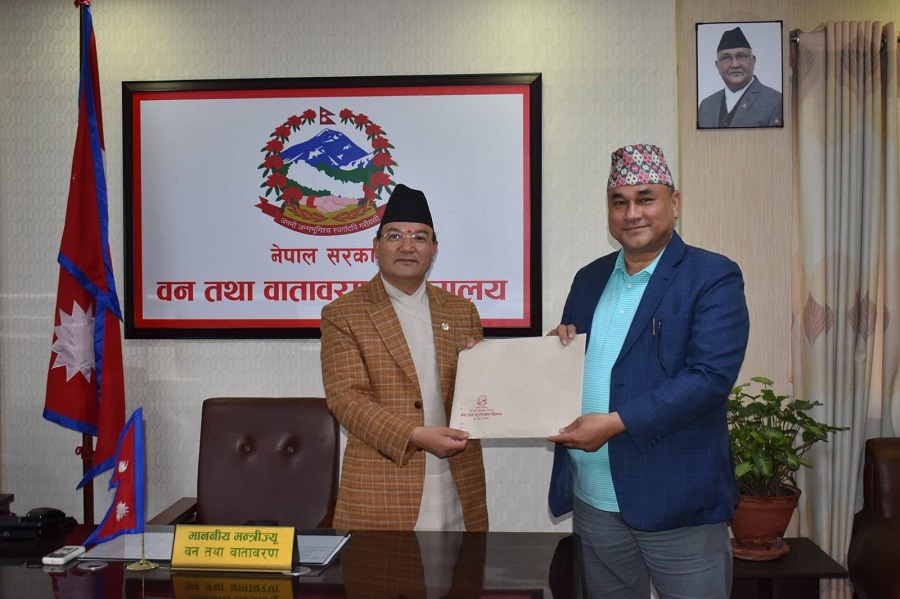 चिसापानी–कुइने सडक क्षेत्रको रुख कटान आदेशका लागि सम्झौता