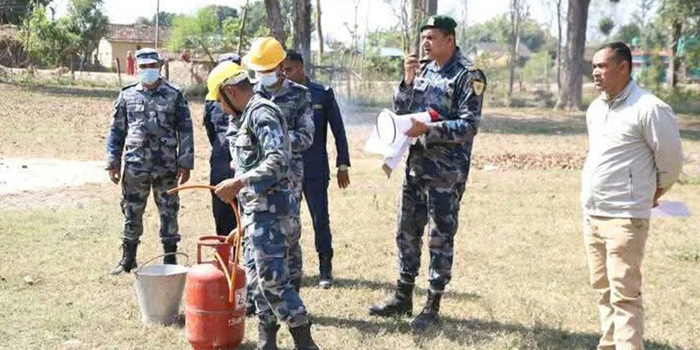 आगलागीका घटना न्यूनीकरण गर्न शुक्लाफाँटामा सचेतना