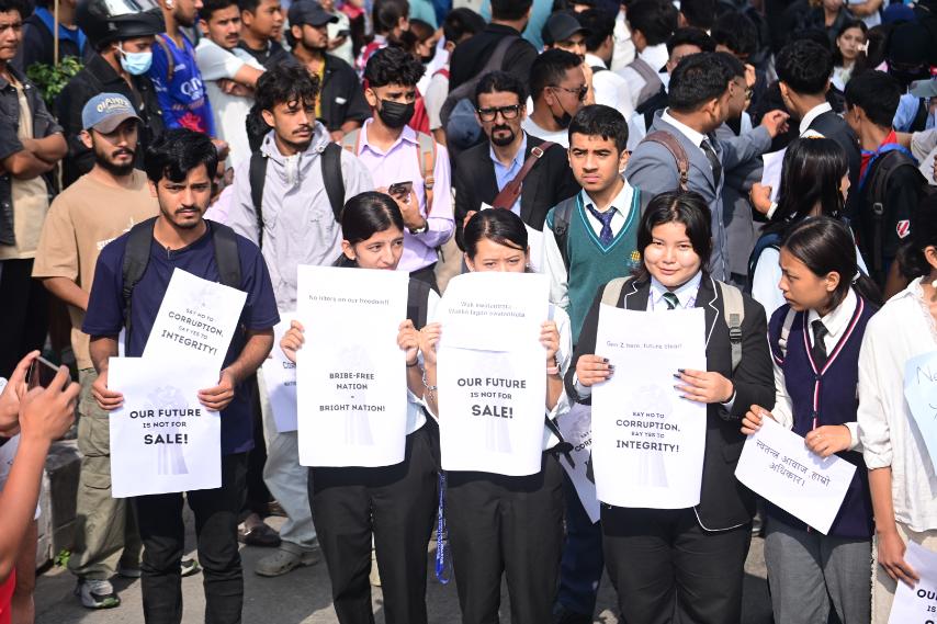 कैलाली लगायत सुदुरपश्चिमका बिभिन्न ठाँउमा पनि जेनजी पुस्ता प्रदर्शन