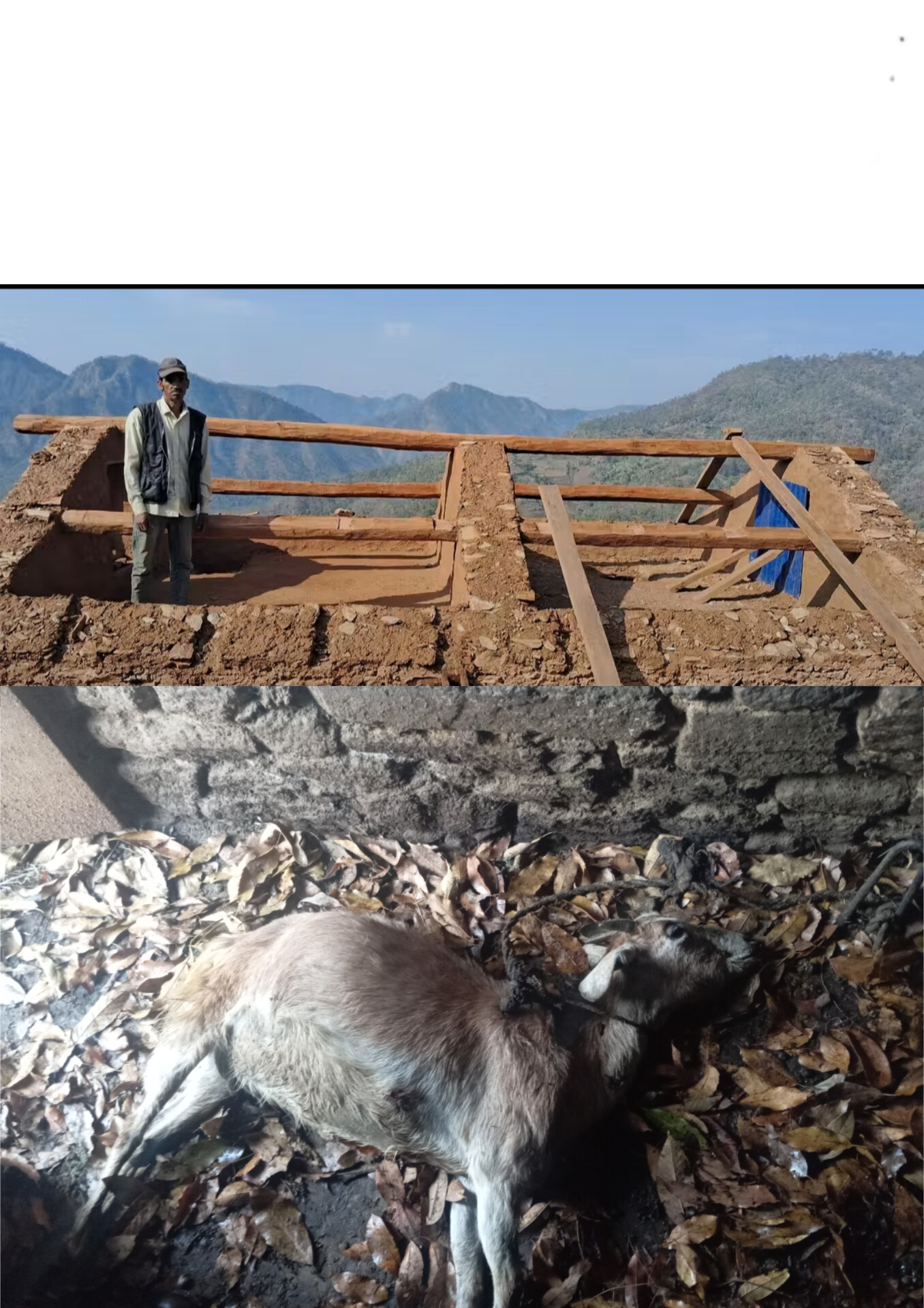 हावाहुरी र चट्याङले गर्दा मंगलसेन ६ र १३ मा क्षति