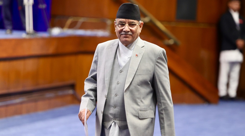 प्रचण्डलाई प्राप्त भएन विश्वासको मत : गुम्यो प्रधानमन्त्री पद