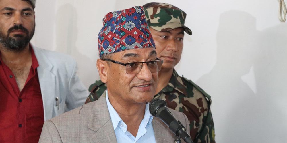 पूर्वराजावादी या अरू कुनै नाममा हुने संविधानविरोधी गतिविधि स्वीकार्य छैन : गृहमन्त्री