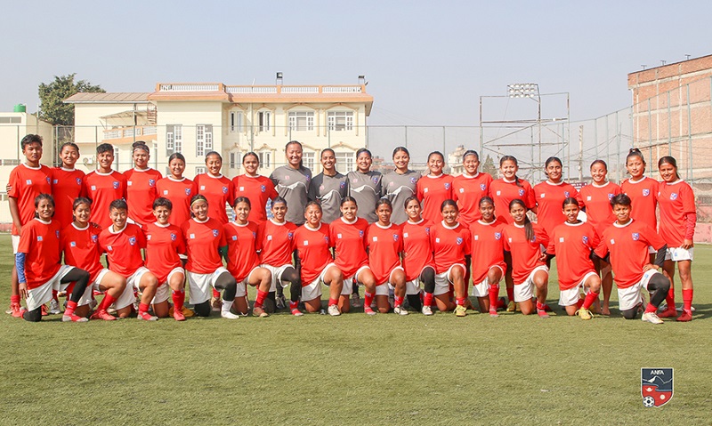 साफ यू-१९ महिला फुटबल टोली घोषणा