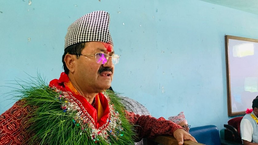 दुई वर्षभित्र भूमिहीनको हात हातमा लालपूर्जा दिन्छौँ : एनपी साउद