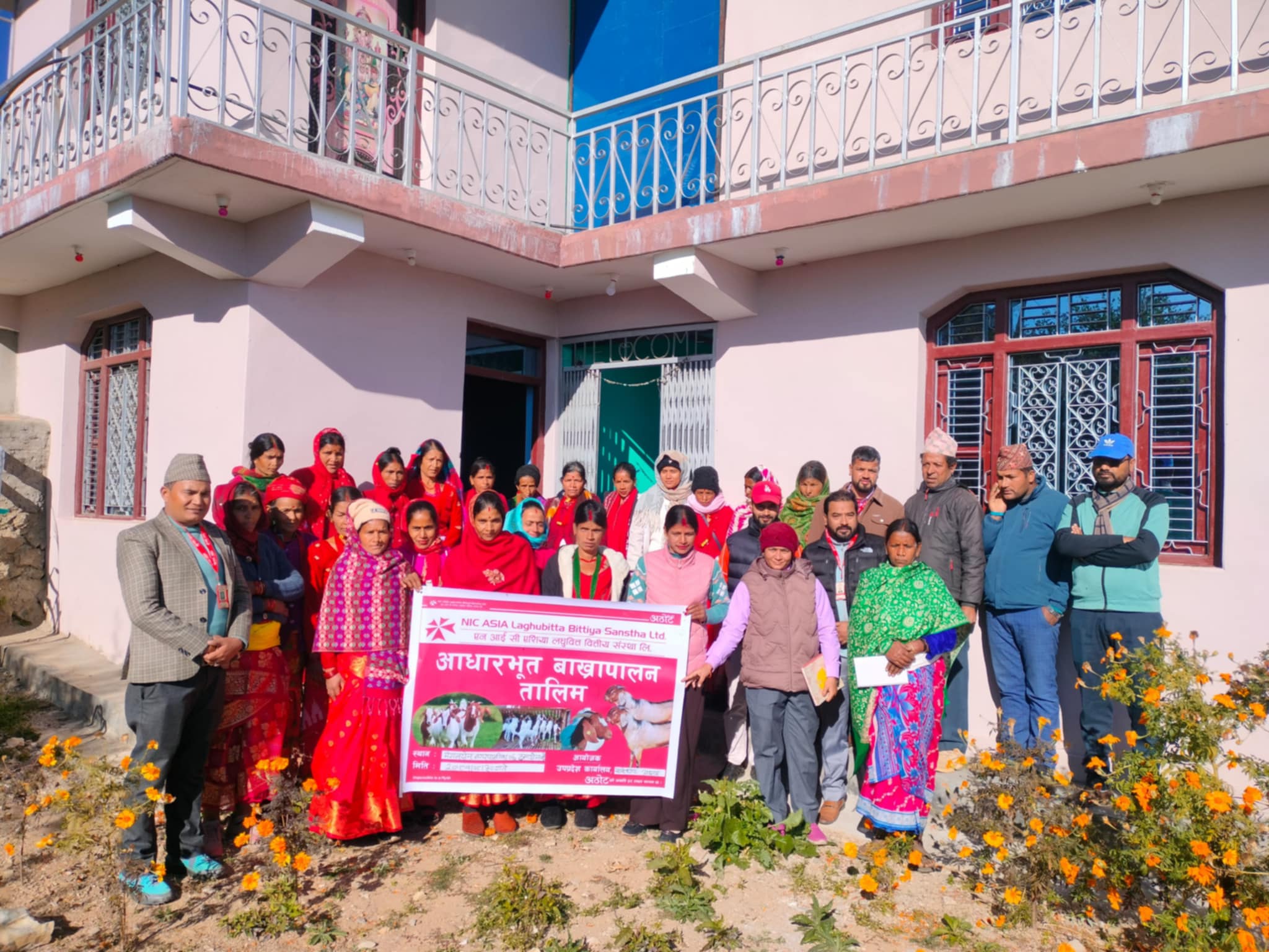 बाख्रा पालन समन्धी दुई दिने तालीम ठुलासेनमा सप्पन्न