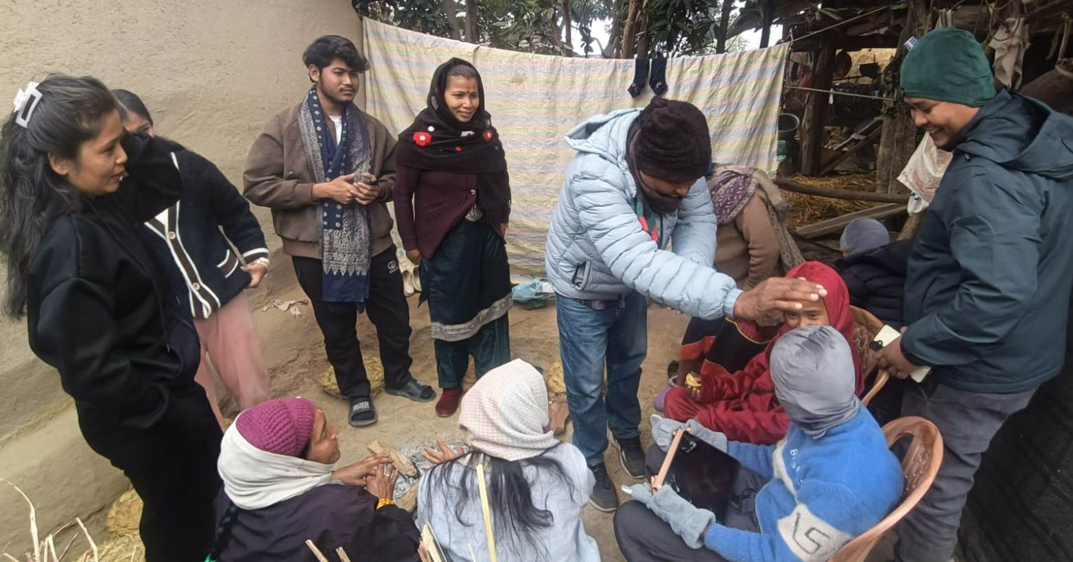 सेवा ढोग लाग्दै पुर्खाको आशीर्वाद ग्रहण