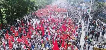 एमसीसी विरुद्ध आठ दलीय मोर्चाले आज पनि देशभर संयुक्त प्रदर्शन गर्दै