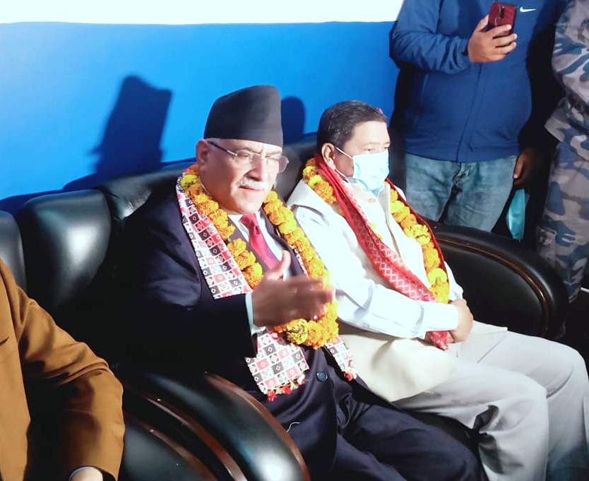 काँग्रेसलाई प्रदेश सरकारमा सहभागीता गराउने कुरा स्वागत योग्य : प्रचण्ड