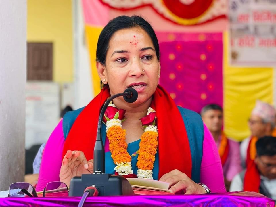 भरतपुर महानगरपालिकाको मेयरमा दोस्रो कार्यकालका लागि माओवादी केन्द्रकी रेनु दाहाल निर्वाचित