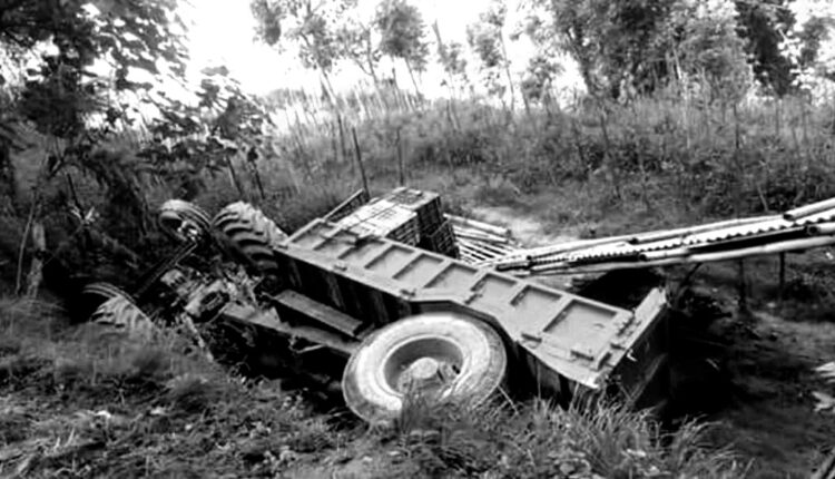 कैलालीमा ट्याक्टर दुर्घटनामा एक जनाको मृत्यु